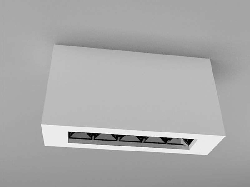 LVY-C2001 Plaster Light Ceiling LED Black Gypsum Ceiling Lamp Gypsum Lighting Fixture Lamp