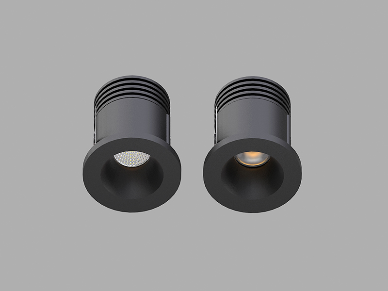 LVY-D0903 Cement Concrete Aluminium Down Light LED Gray/Black Downlight