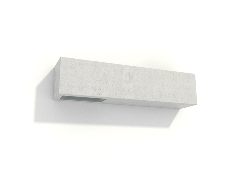 LVY-W0519 Concrete Interior Wall Sconce Square Gray/black Cement LED Indoor Wall Lamp