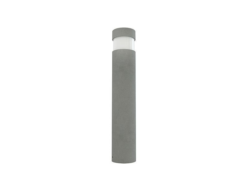 LVY-O6017 Cement Concrete LED Light Gray/black Outdoor Garden Lamp