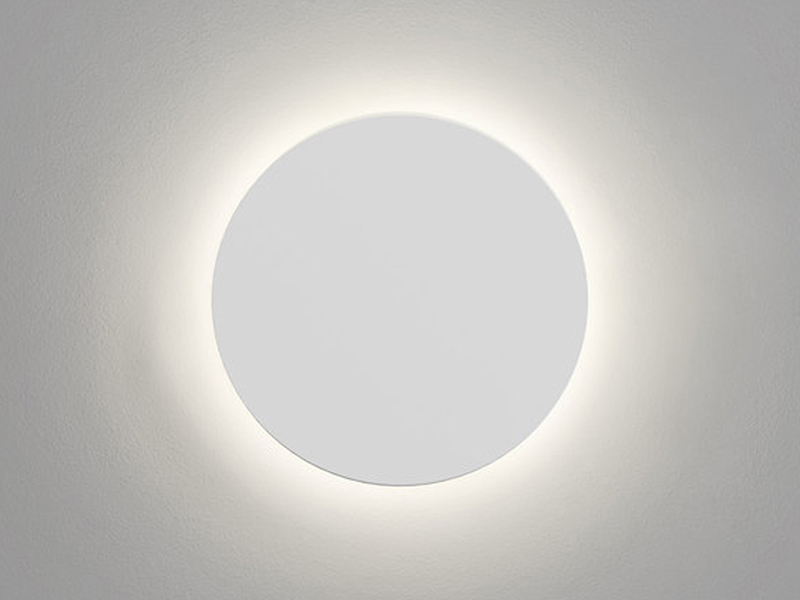 LVY-W0120 Gypsum Plaster Round Modern Design COB Indoor Wall Light