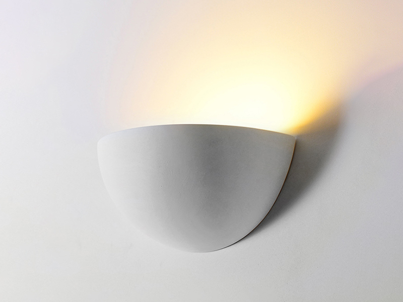 LVY-W0130 Gypsum Plaster Modern G9/E14 Indoor Wall Light