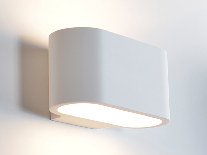 LVY-W0139 Gypsum Plaster White G9 Indoor Wall Light