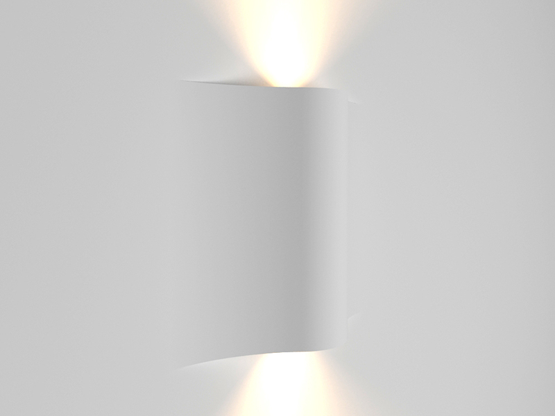 LVY-W0152  Gypsum Plaster Modern Design E14/E27 Indoor Wall Lamp