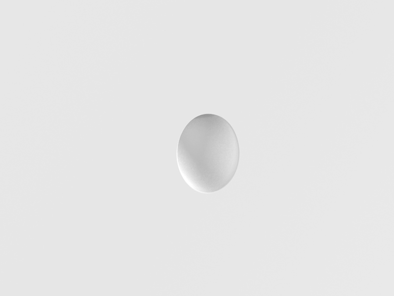 LVY-W0155 Plaster Gypsum Trimless Round Recessed Indoor LED Step Lights