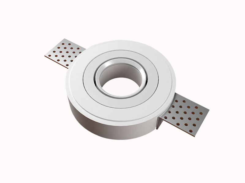 LVY-D0123 Gypsum Plaster Aluminium White GU10/MR16/COB Indoor Downlight