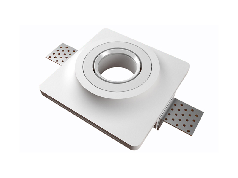 LVY-D0124 Gypsum Plaster Aluminium White GU10/MR16/COB Indoor Downlight