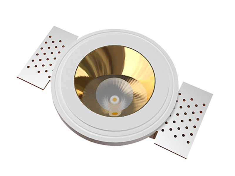 LVY-D0148 Gypsum Plaster Black/Gold/Silver/White Indoor COB/ GU10/MR16 Downlight