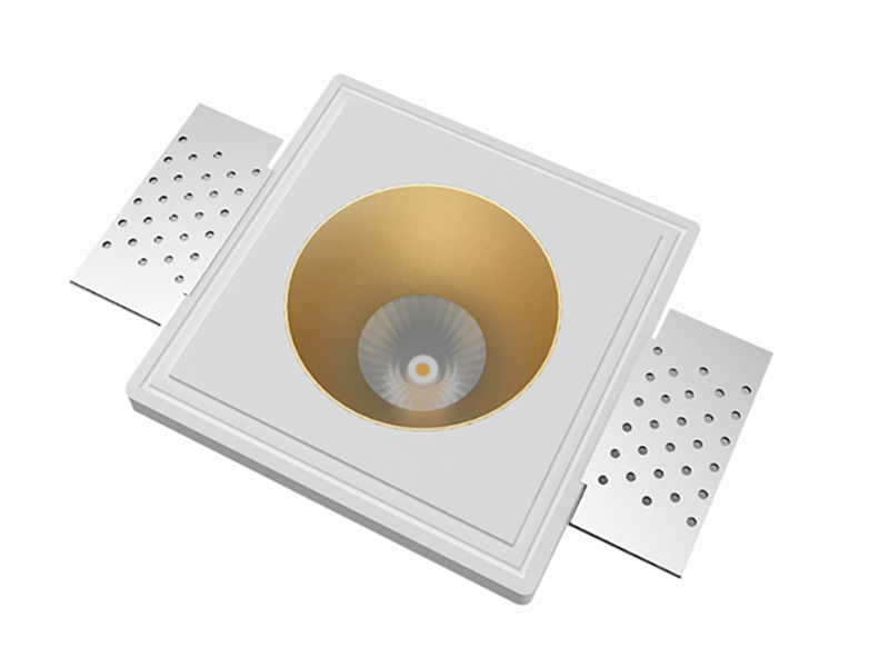 LVY-D0150 Gypsum Plaster Black/Gold/Silver/White Indoor COB/ GU10/MR16 Downlight