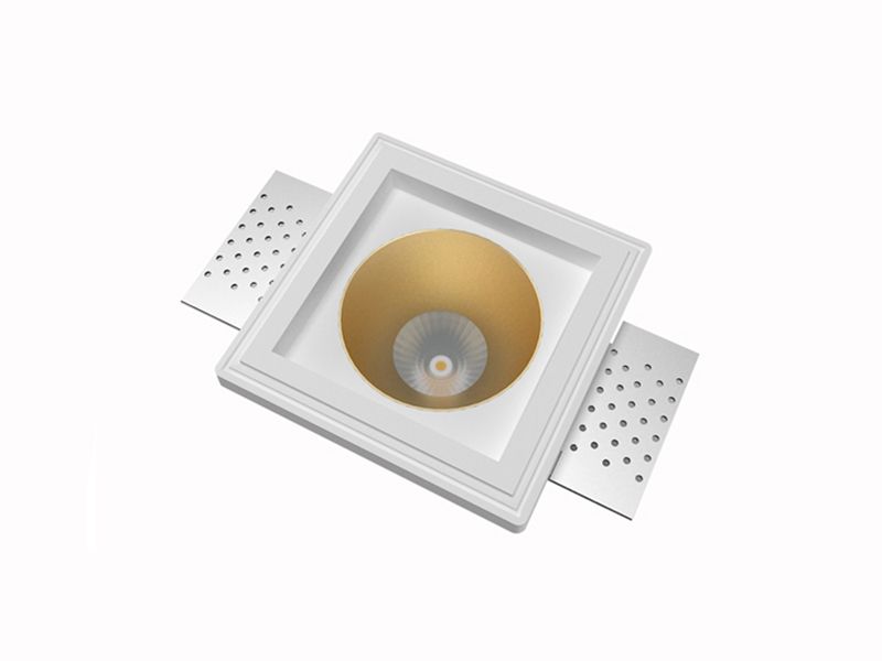 LVY-D0151 Gypsum Plaster Black/Gold/Silver/White Indoor COB/ GU10/MR16 Downlight