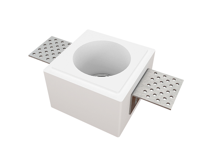 LVY-D0114 Gypsum Plaster Single Hole White GU10 Indoor Downlights
