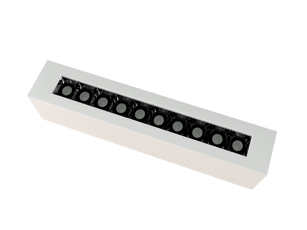LVY-C2023 White LED Modern Recessed Trimless Gypsum Plaster Downlights