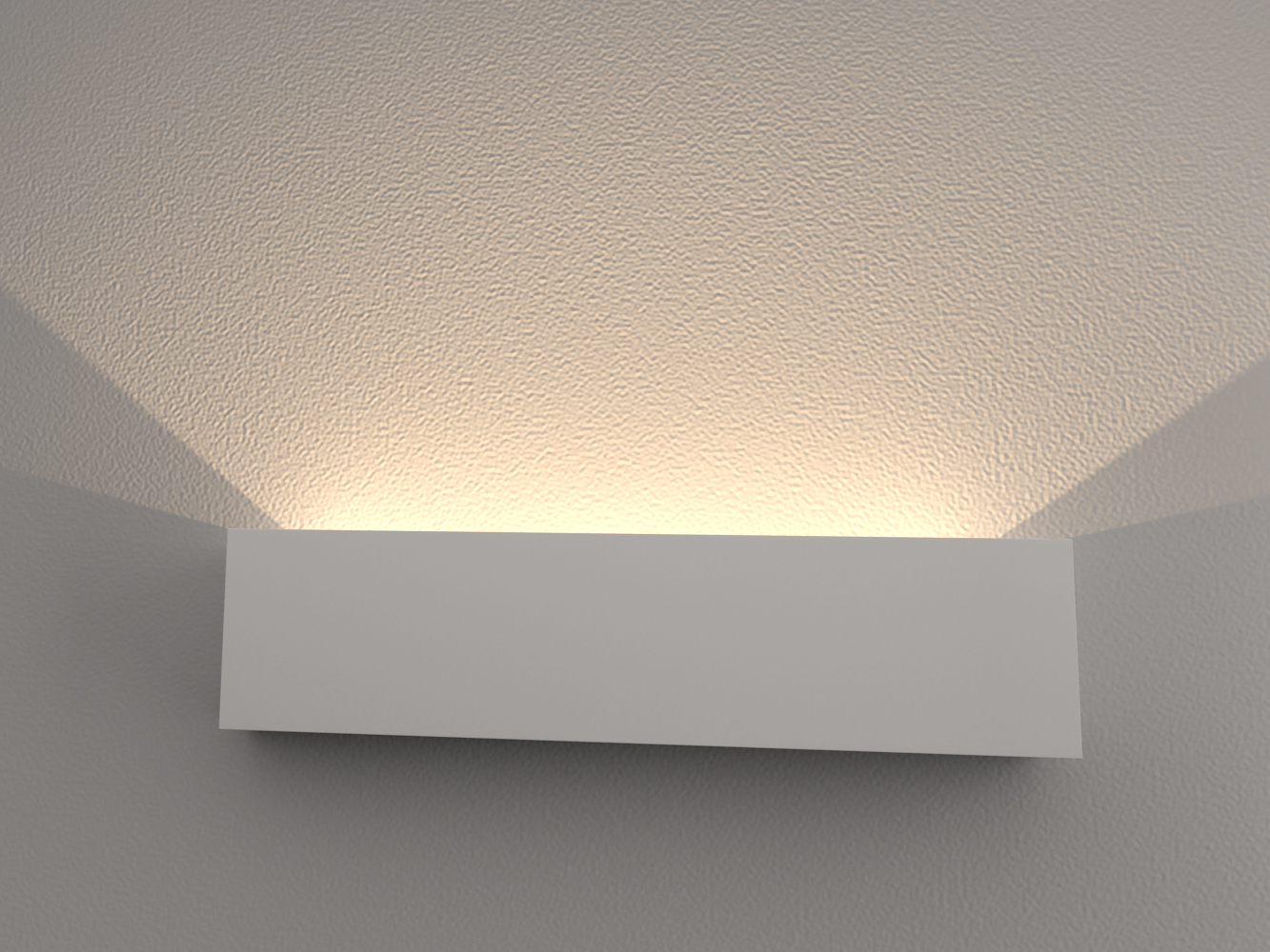 LVY-W0161  White Gypsum plaster LED bracket wall lamp