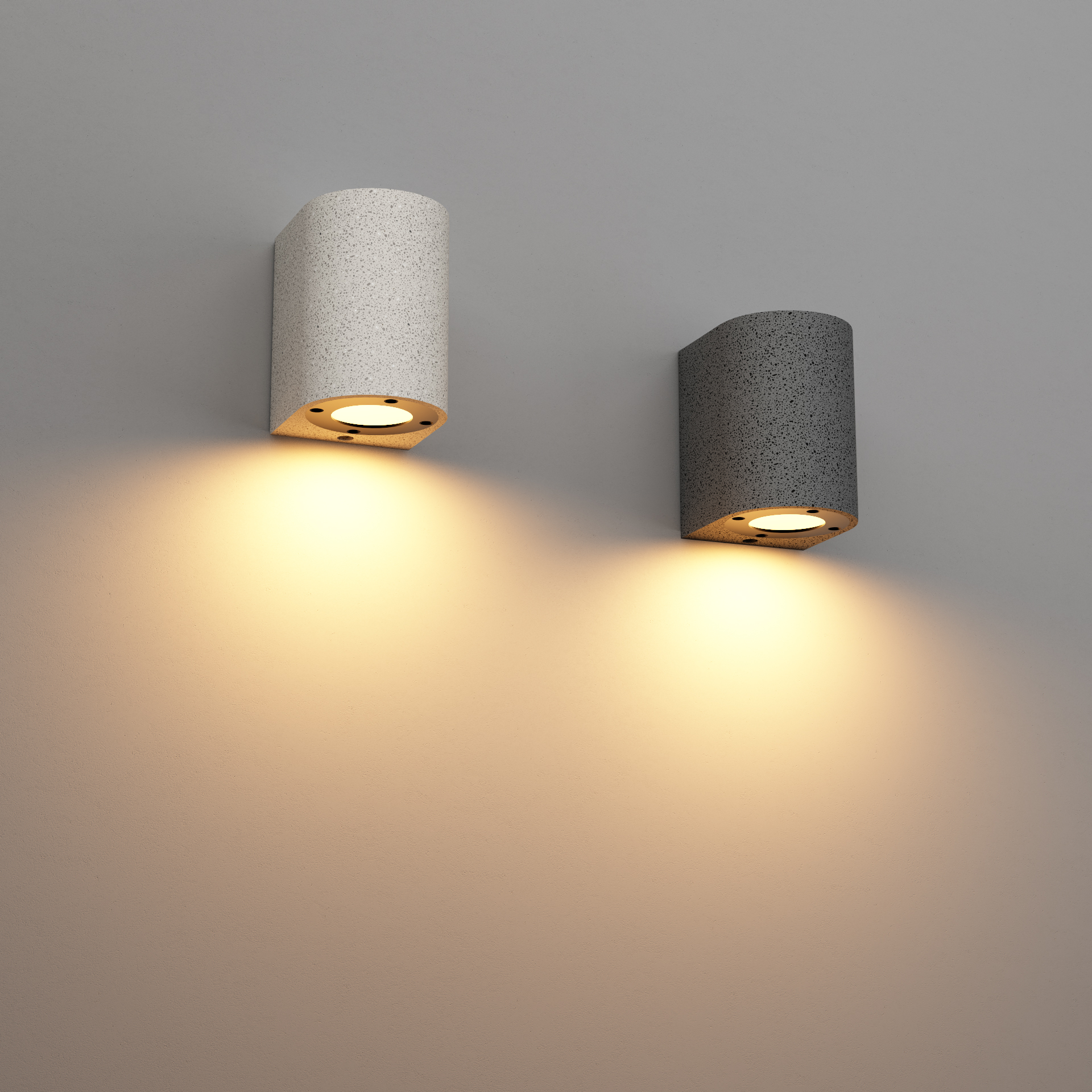 LVY-W0549 Concrete cement outdoor lamp wall lamp