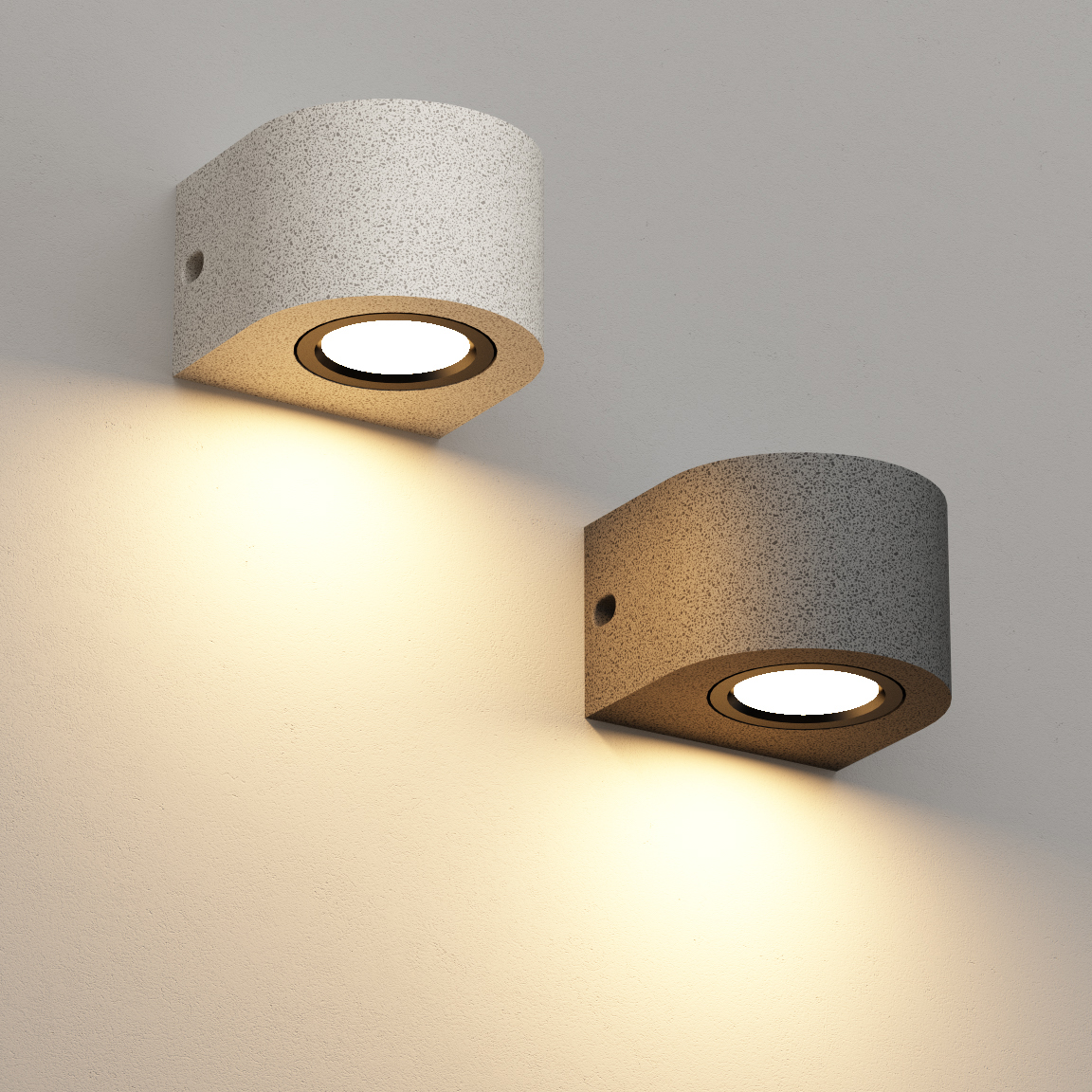 LVY-W0611 Concrete cement outdoor lamp wall lamp