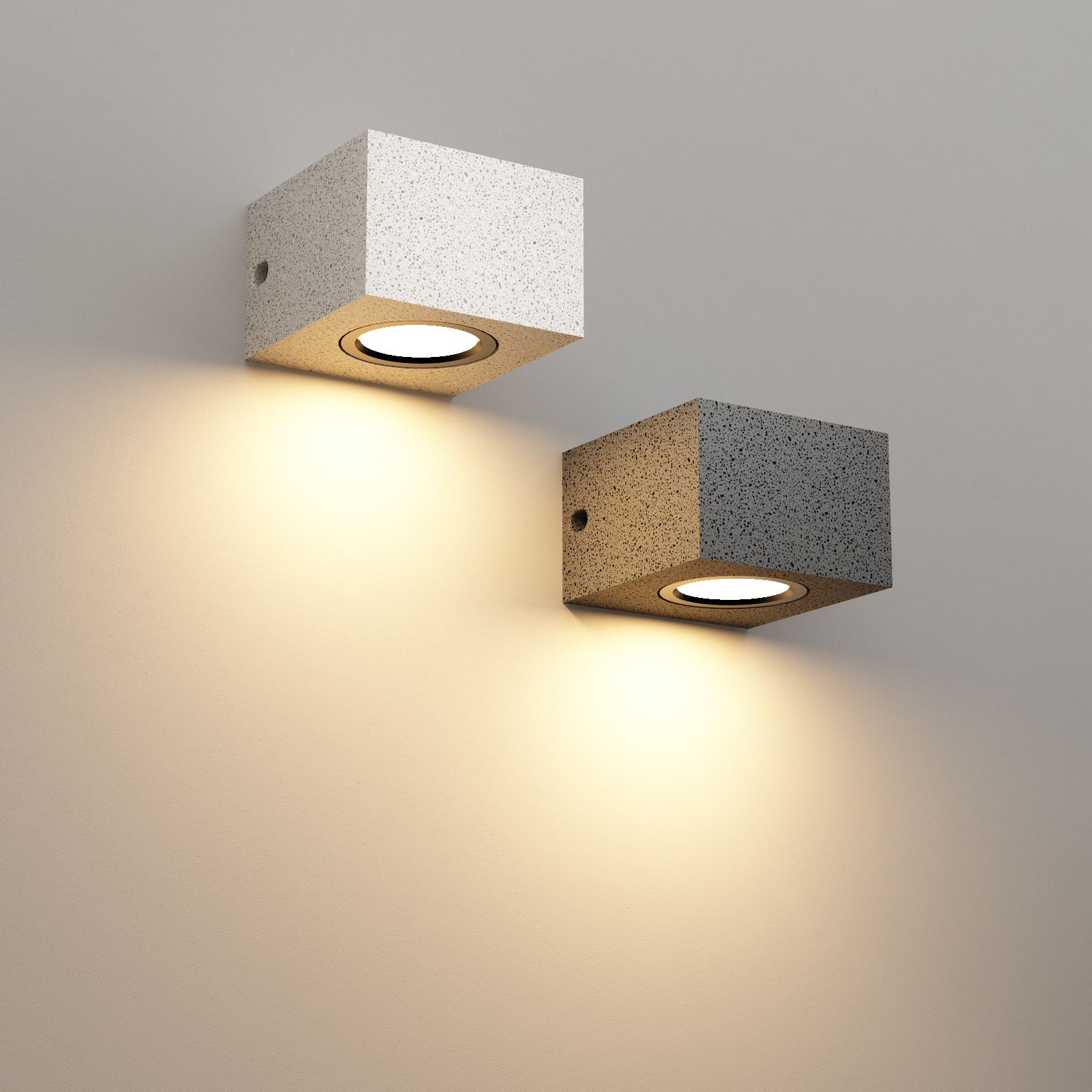LVY-W0609 Concrete cement outdoor lamp wall lamp