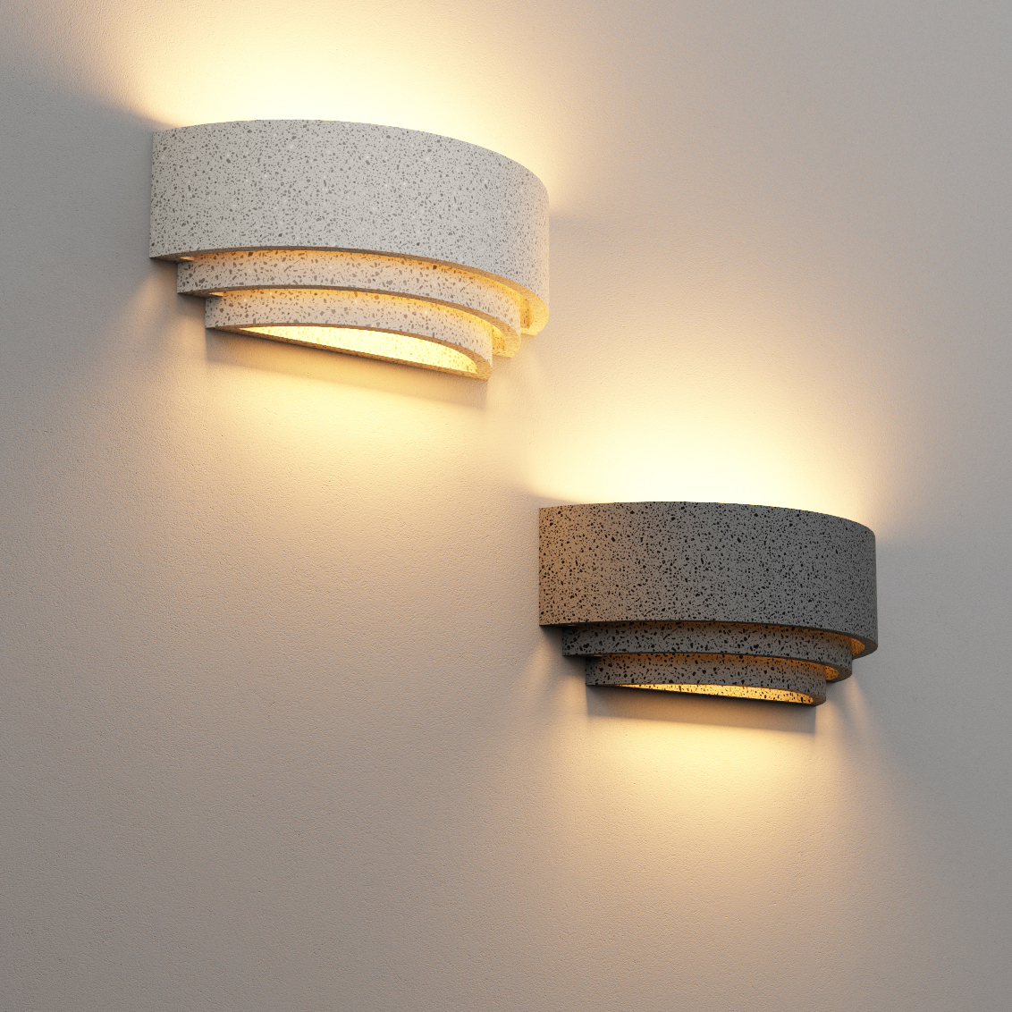 LVY-W0559 Concrete cement outdoor lamp wall lamp